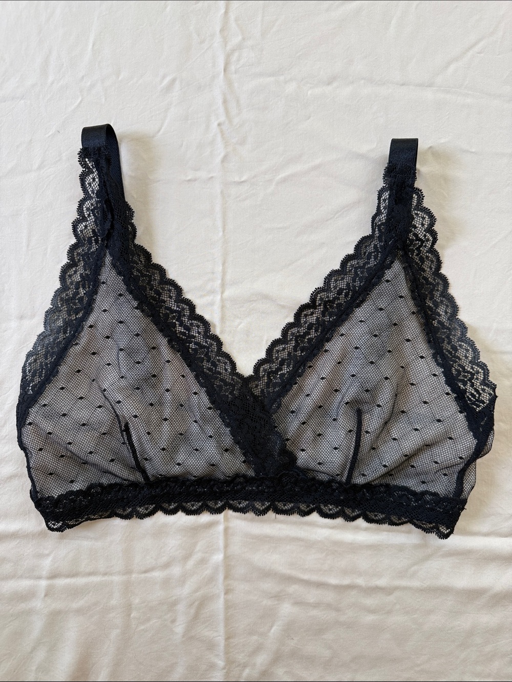AnaOno Susan Wrap Front Lace Bra - Large